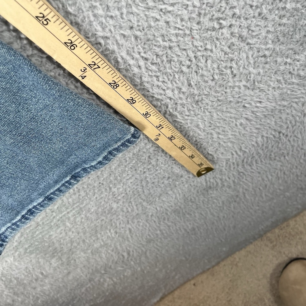 Hollister Low Rise Boot Jeans Womens Size 12 Blue Bootcut Stretch Denim 31x30 - Picture 13 of 15